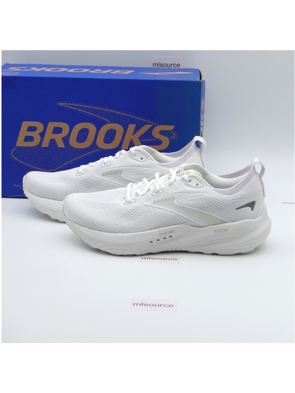 NEW Brooks Glycerin 22 Running Shoe 120434-1B-151 White